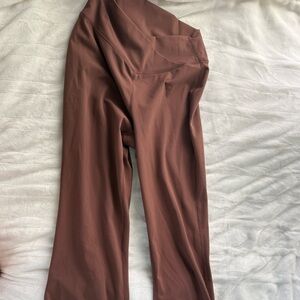 Halara Crossover Flare Leggings (Petite M)